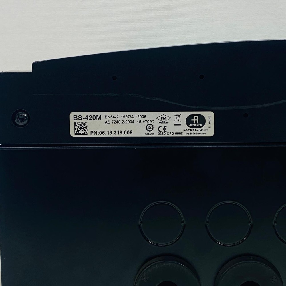 Autronica BS-420M Fire Panel , Used - tested