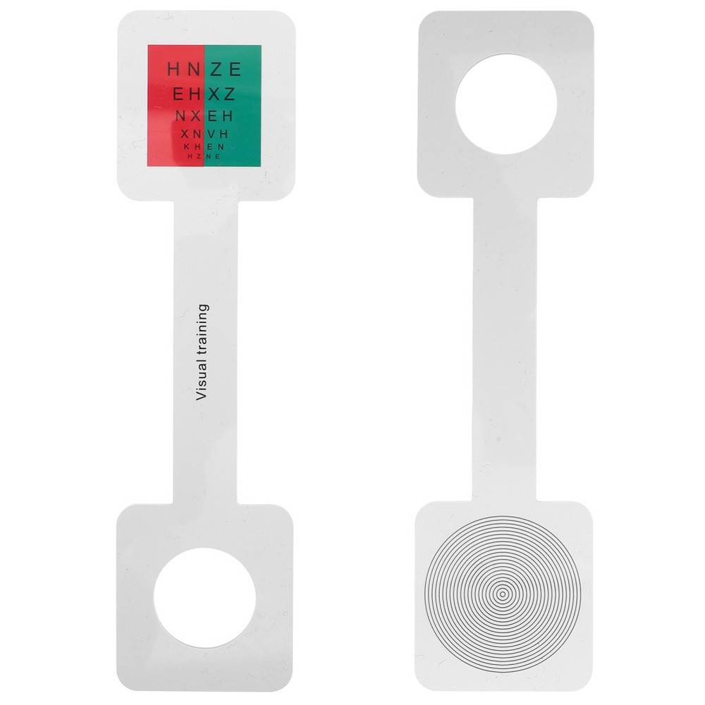 2 Pcs Vision Test Board Optometry Eye Exam Boards Examination Tool