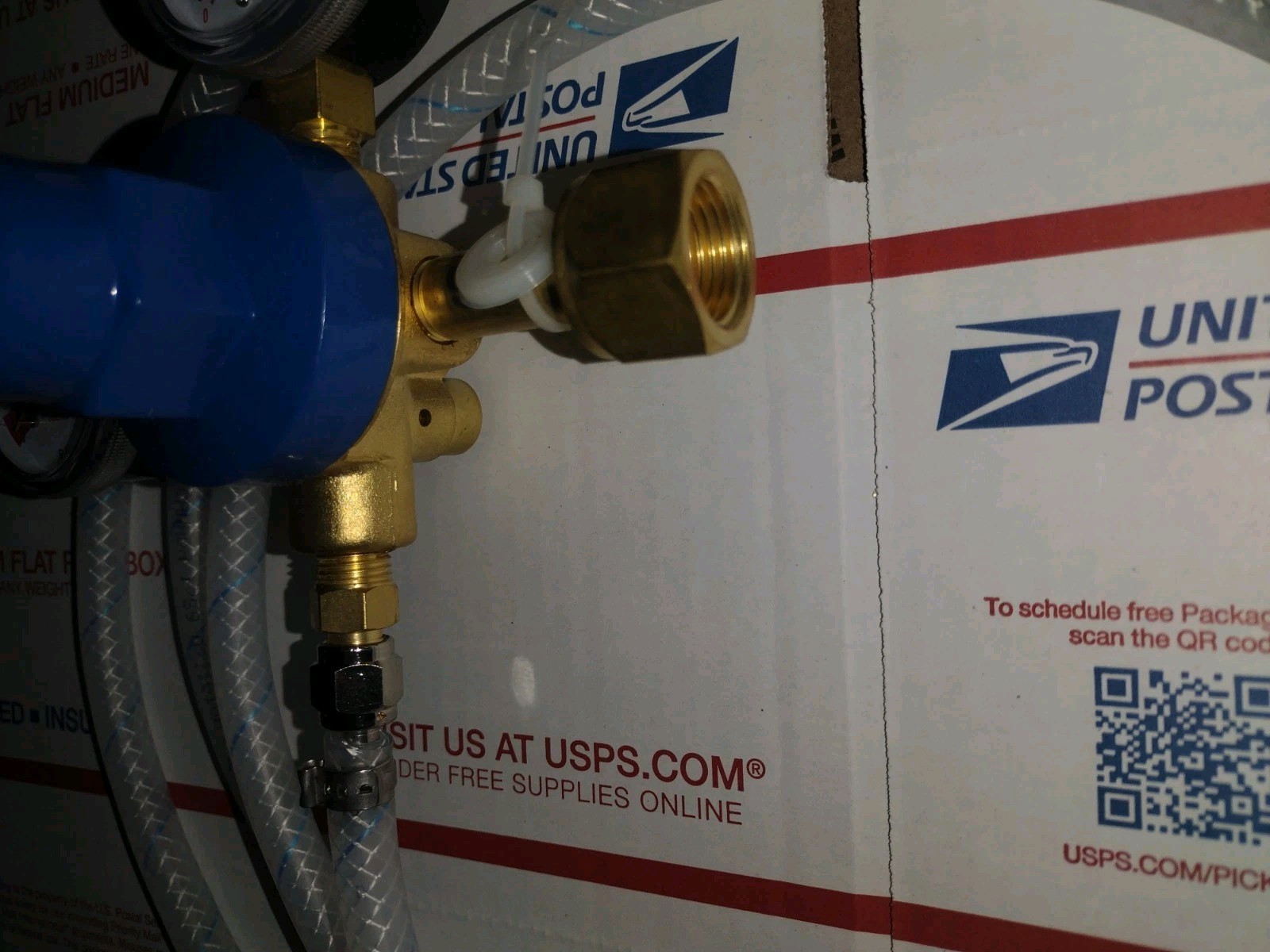 Primary High Pressure CO2 Soda/Beer Regulator 0-160 Supply W/Hose Attached