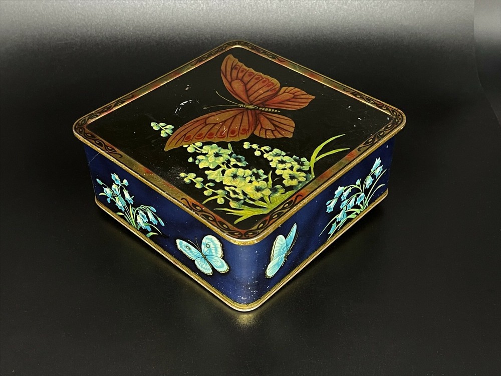 Macfarlane Lang - Butterfly Biscuit Tin 1929
