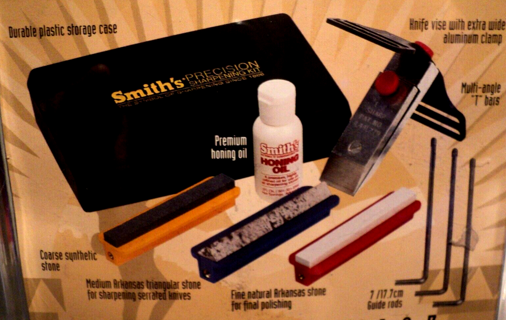 OZARK TRAIL Smith's Precision Knife Sharpening Kit: BRAND NEW: Complete Kit
