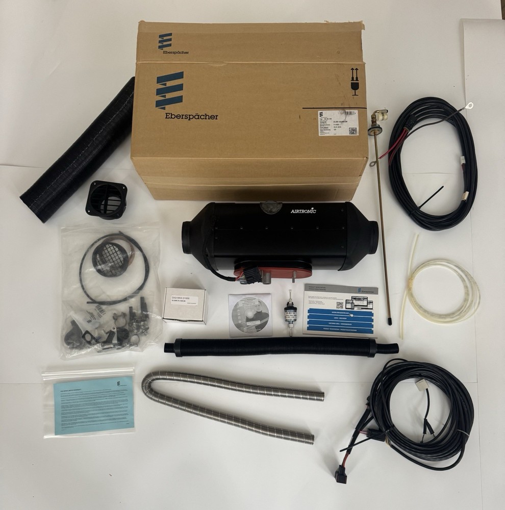 Espar Airtronic D5 12 Volt Diesel FULL INSTALLATION KIT WITH DIGI-MAX CONTROLLER