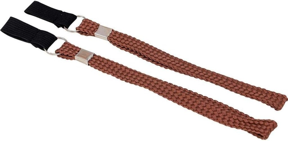 Brown Walking Cane Wrist Straps - 2 Pack, Adjustable, Durable Polyester Cord,...