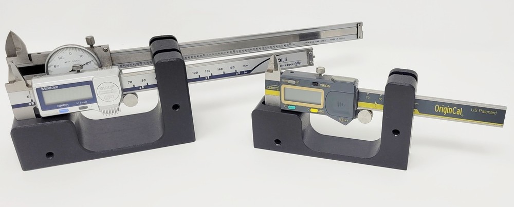 CNC Made Caliper Stand Desktop, Machine Mount, Toolbox, and Presentation