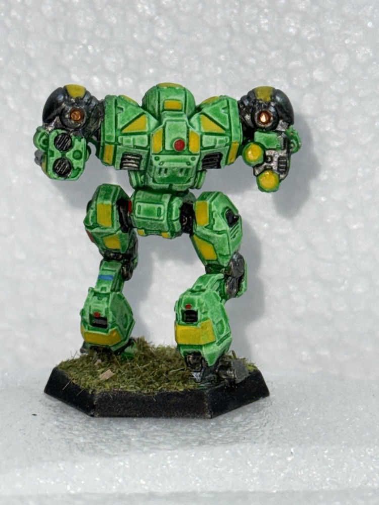 Painted Battletech plastic Nova Cat Jade Falcon