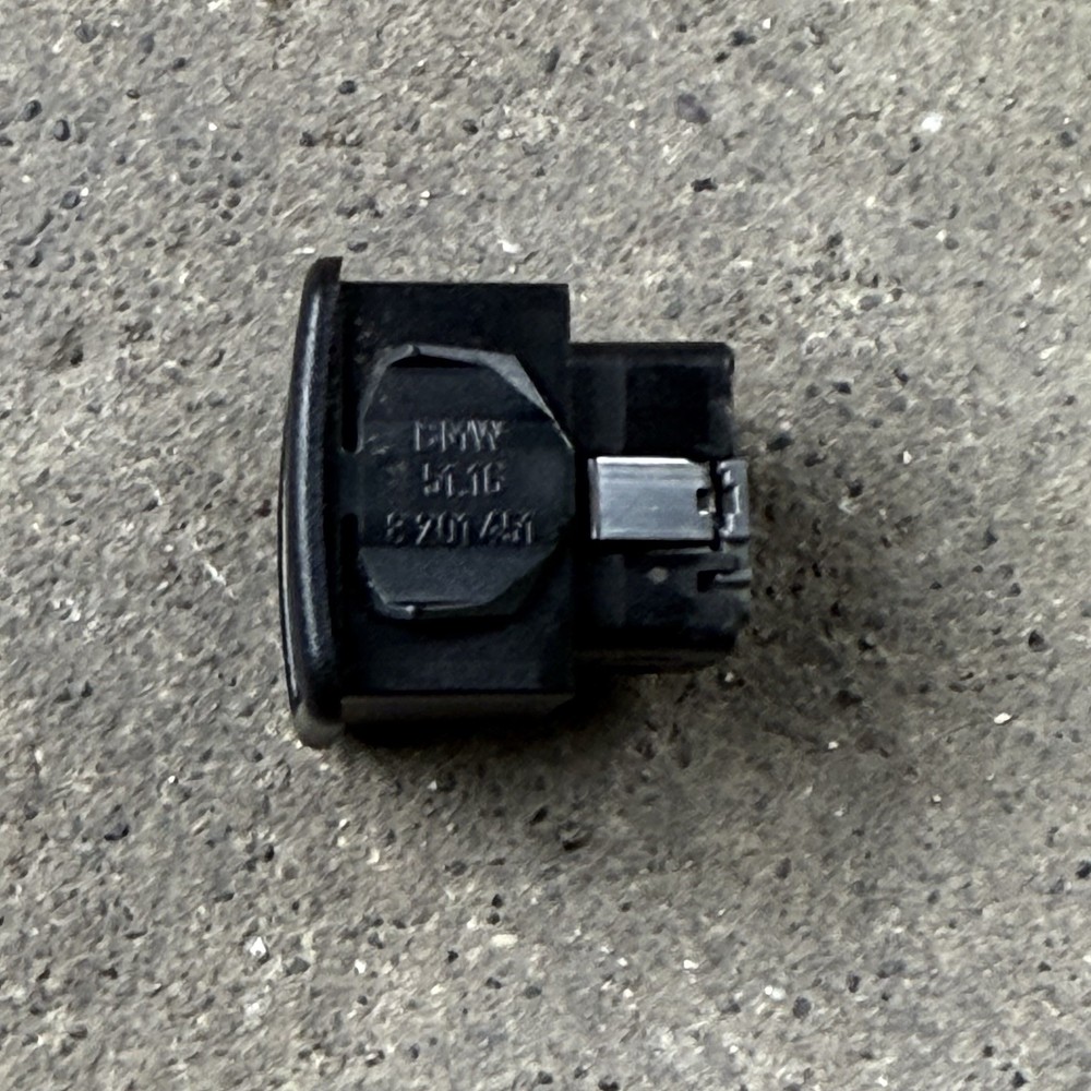 OEM BMW E36 3 SERIES Central Locking System Console Switch Button W/ Frame