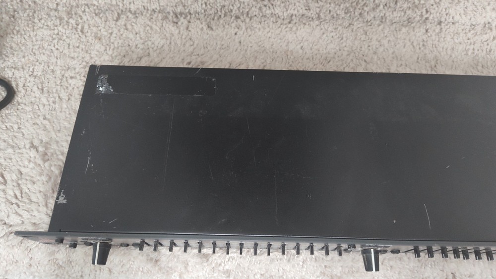 DBX 215 Graphic Equalizer Dual 15 Band.**Tested Working**
