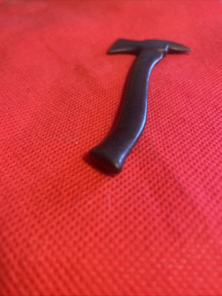 Vintage 4” Miniature Fire Firefighter Axe Cast Metal