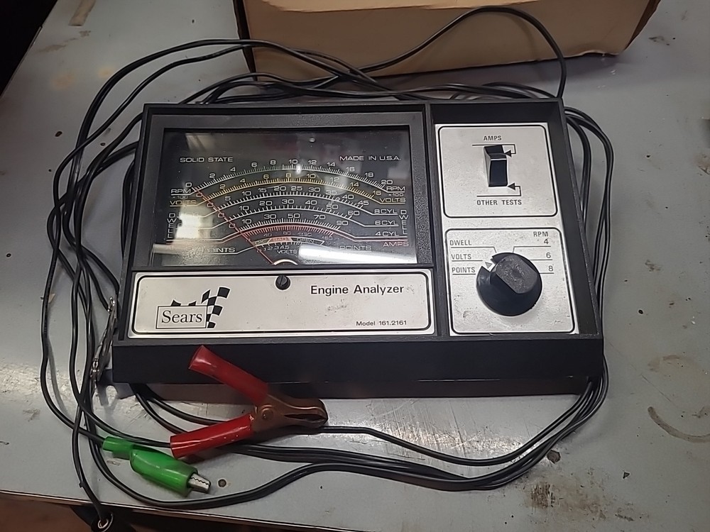 Sears Engine Analyzer For 12 Volt Systems # 161.2161 28 2161