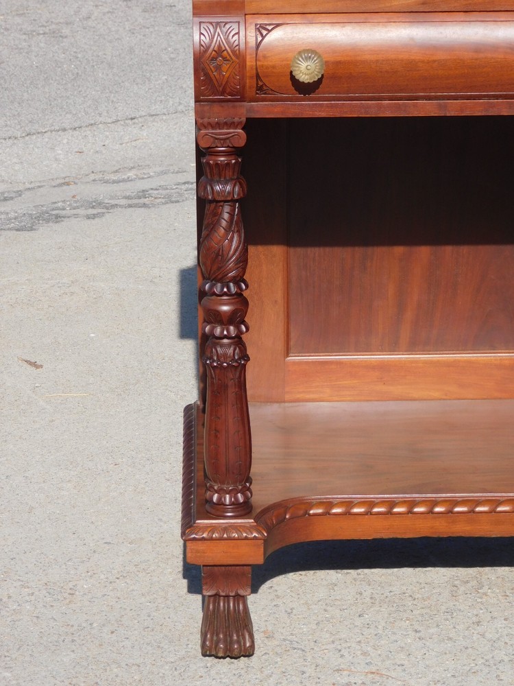 Federal Style Mahogany Server Sideboard Buffet circa 1910-20