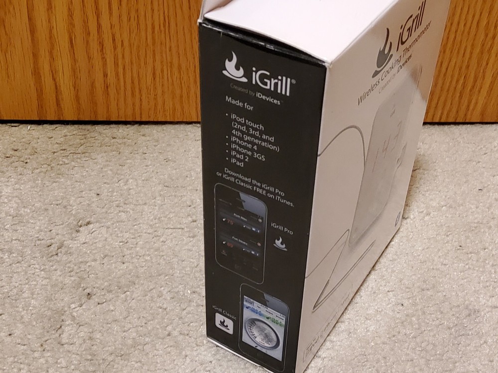 iGrill by iDevices Wireless Cooking Thermometer for iPhone iPad