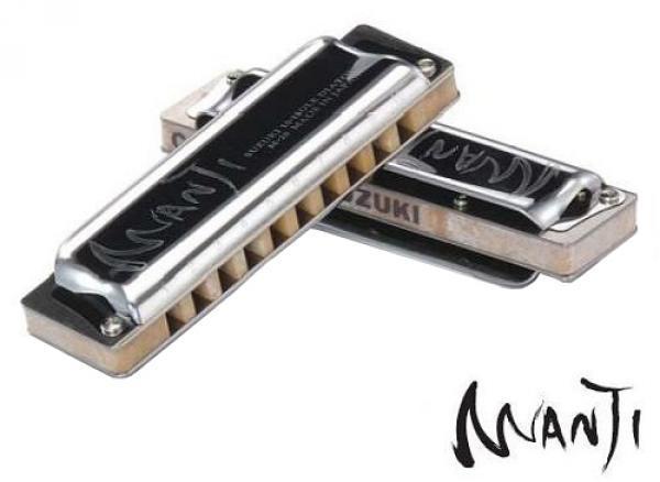 Suzuki Manji M-20 Harmonica -Solid Poly Comb - Open Back - Pick Your Key!