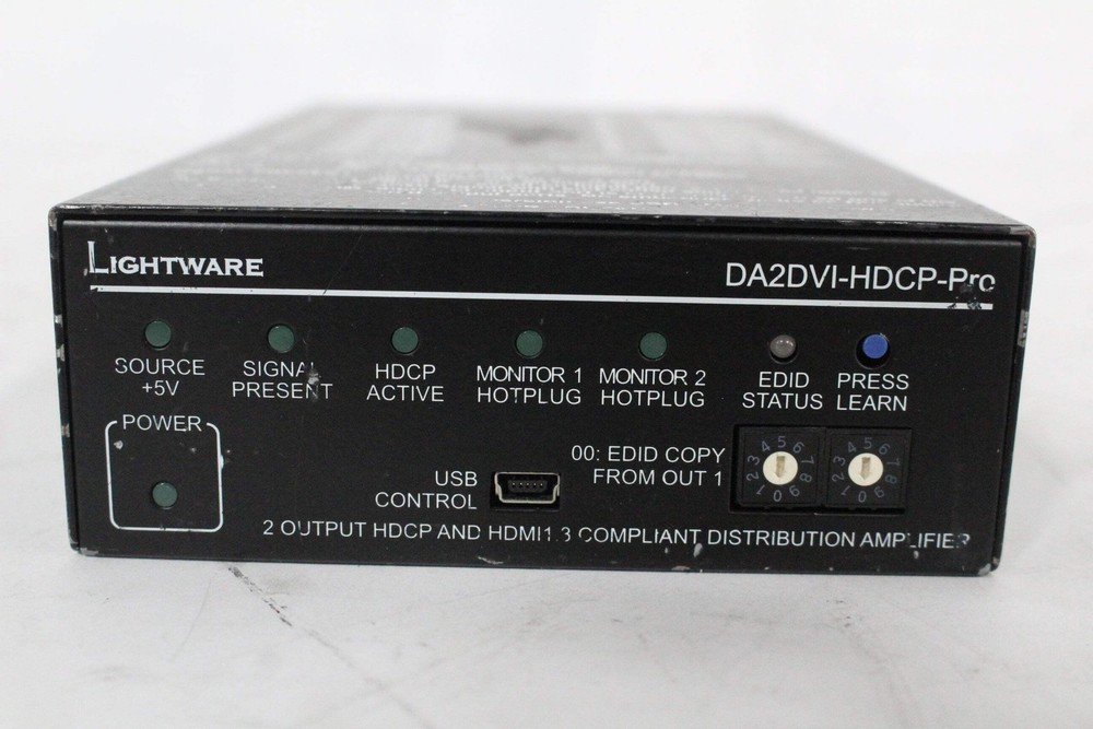 Lightware DA2DVI-HDCP-Pro Distribution Amplifier (C1672-143)