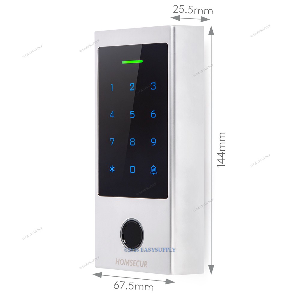 HOMSECUR APP WIFI Password Access Control Set NC Strike Lock