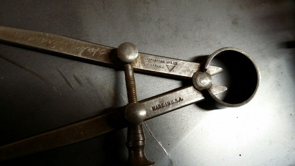 Vintage 3 Pc Calipers Sampson LS starrett