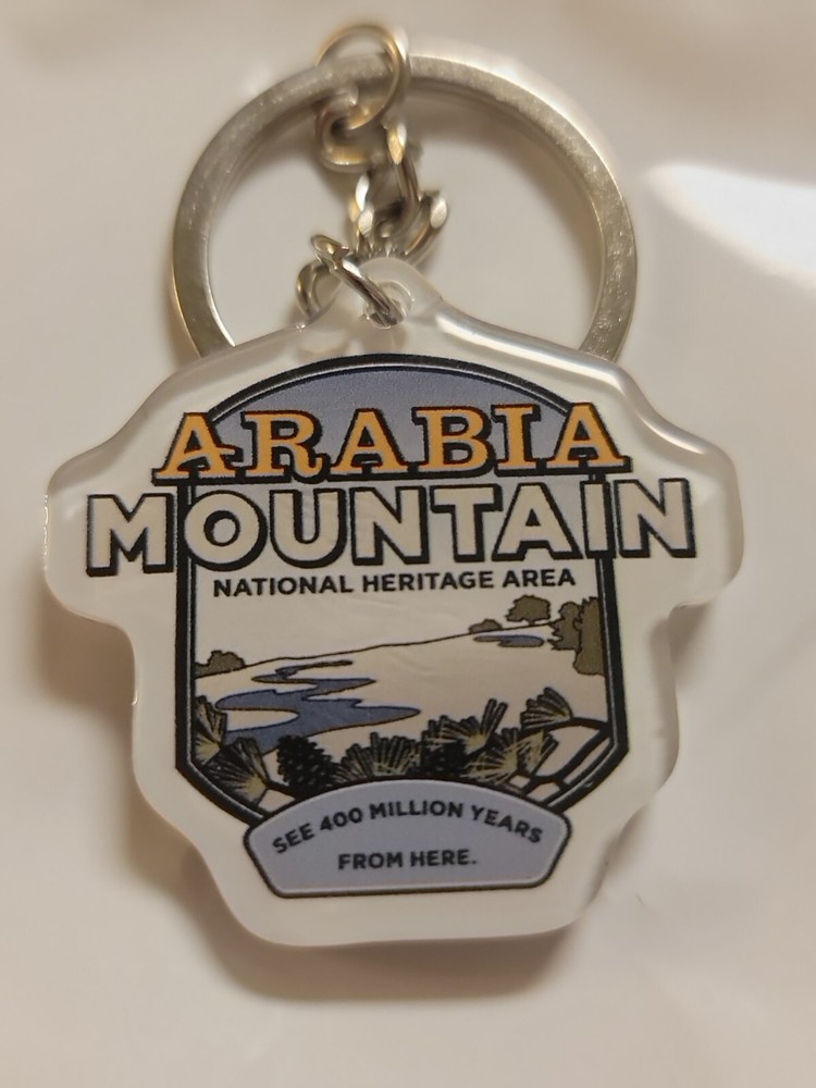 Arabia Mountain Keychain