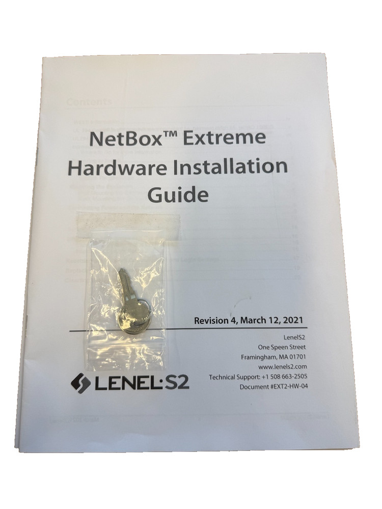 Lenel S2 Netbox Extreme S2-EXT-16-WM