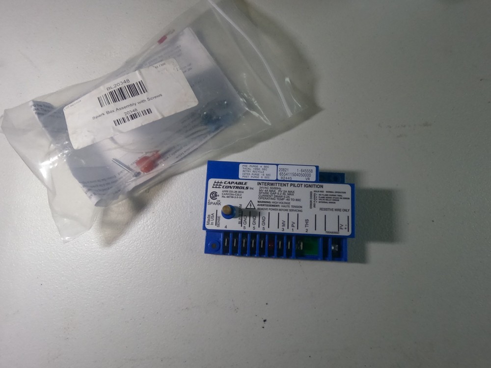 Blodgett 20348 Spark Box Assembly Replacement w/ Hardware.