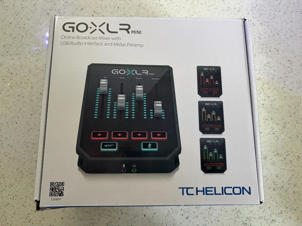 TC Helicon GoXLR MINI Audio Mixer And Interface