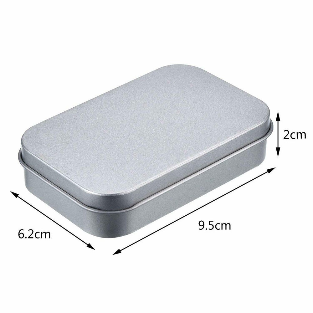 New Metal Box Storage Boxes for MINI Candles Practical Set Small Container