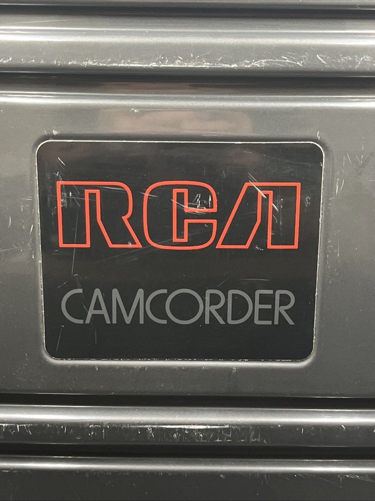 CASE ONLY- RCA CAMCORDER Case And Carrier Hard Shell Case