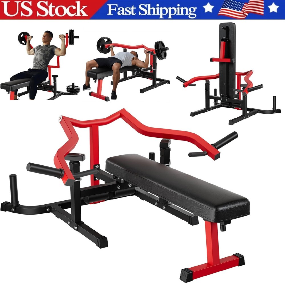 Chest Press Machine, 1250Lbs Multi-Functional Adjustable Bench Press Machine New