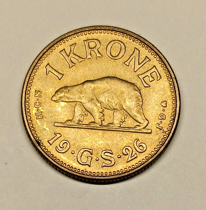 1926 Greenland 1 Krone