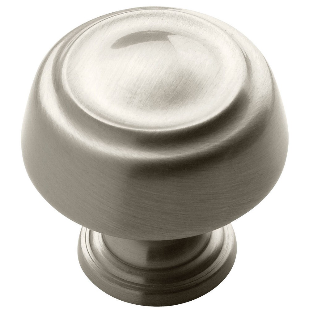 Cabinet Hardware Brushed Satin Nickel Knobs -#53700-G10