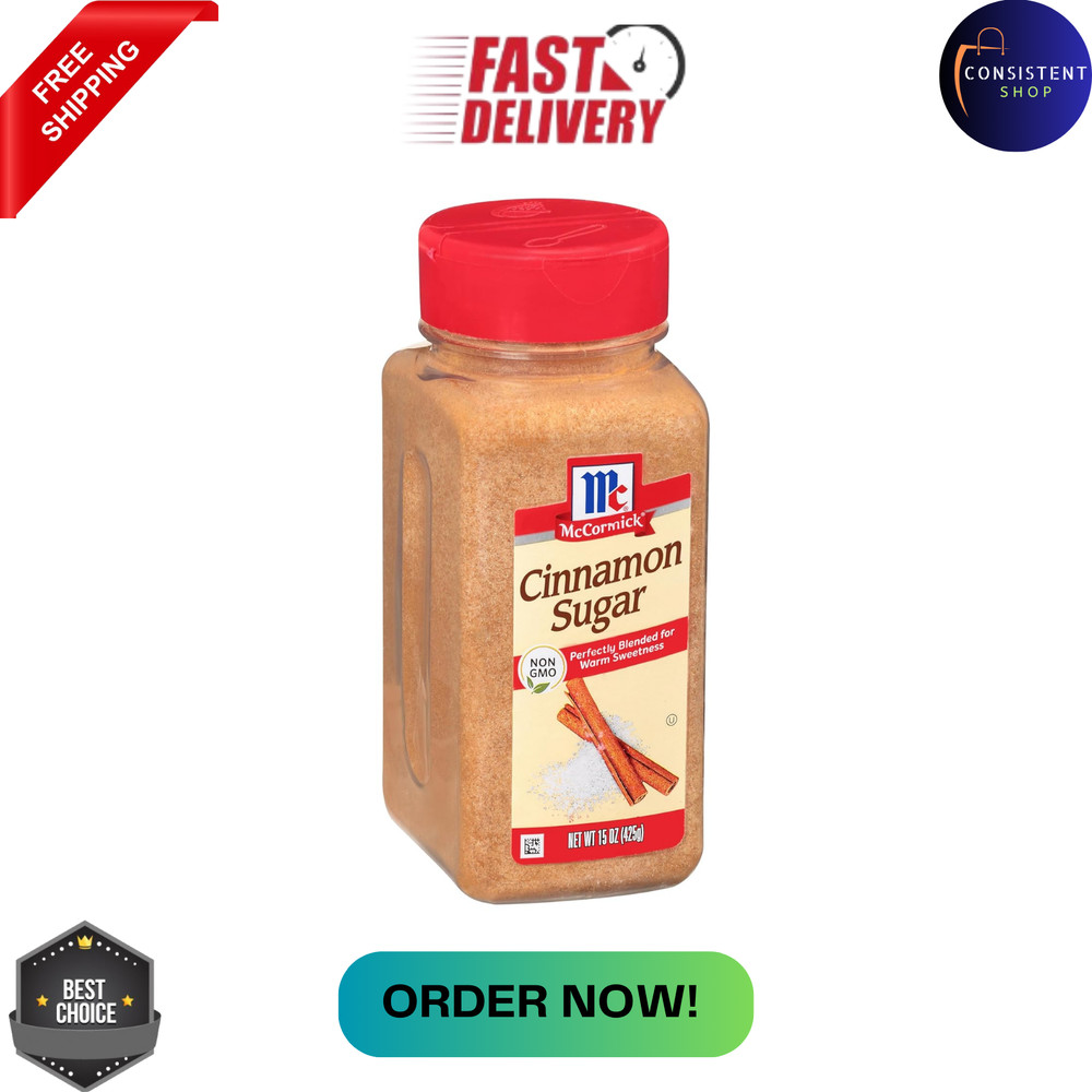 Cinnamon Sugar, 15 Oz