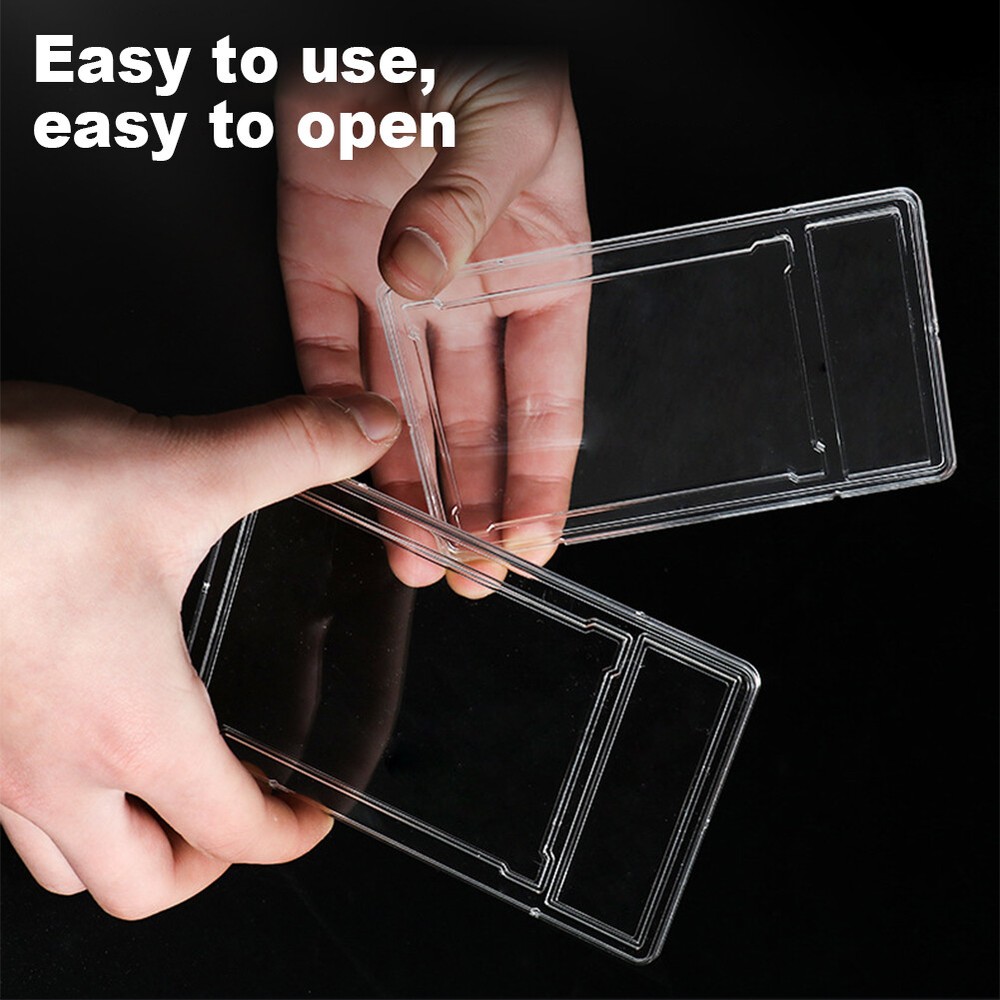 Clear Empty PSA Grading Card Slab For Standard Size Trading Card Protectors Case