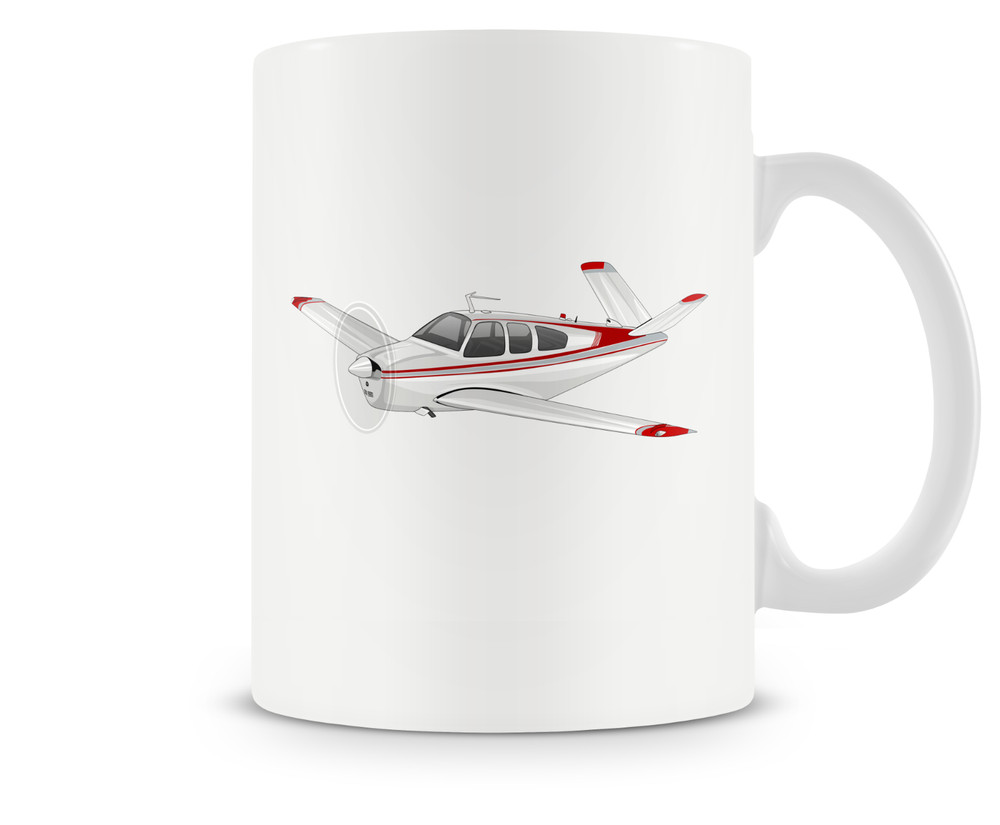 Beechcraft Bonanza V35 Ceramic Coffee Mug - 15oz.