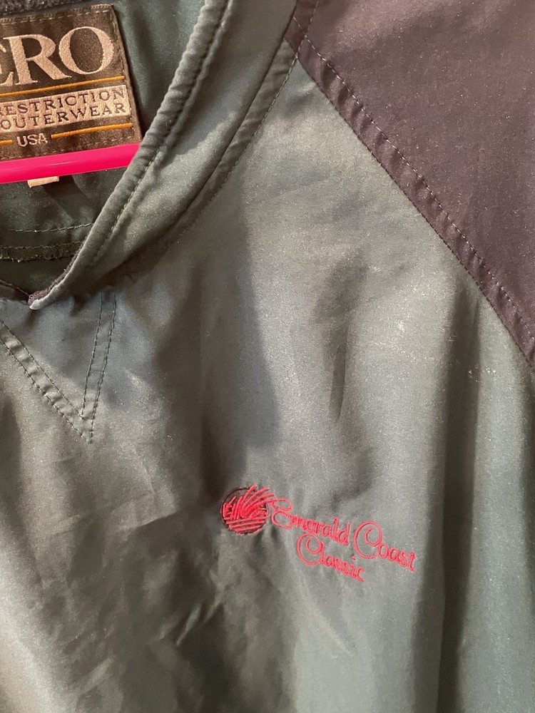 Zero Restriction Polyester - Size XL- Golf Pullover Jacket