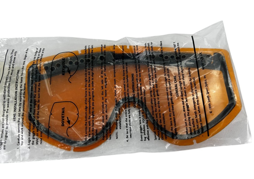 NEW! Cascade II Lite Regulator Replacement Goggle Lens CS4L2 Cascade Lens