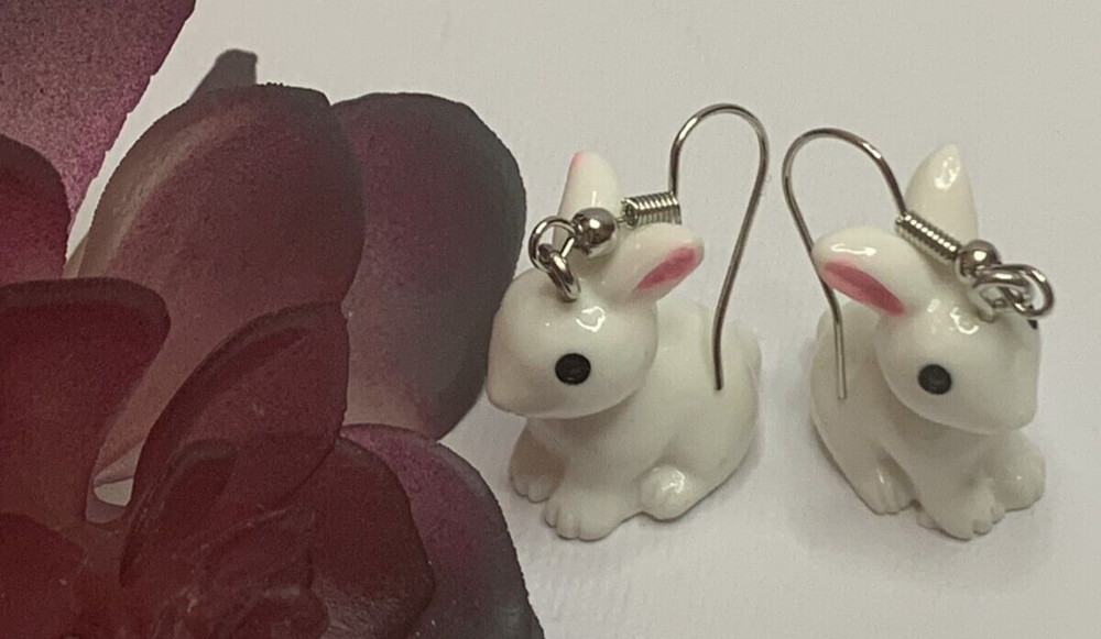 Easter Earrings, Bunny Earrings, Rabbit Earring, Gift Idea, Easter Bunny Earring