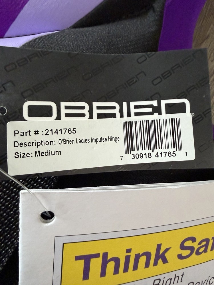 NWT OBRIEN Ladies Impulse Hinge - Purple - Medium M