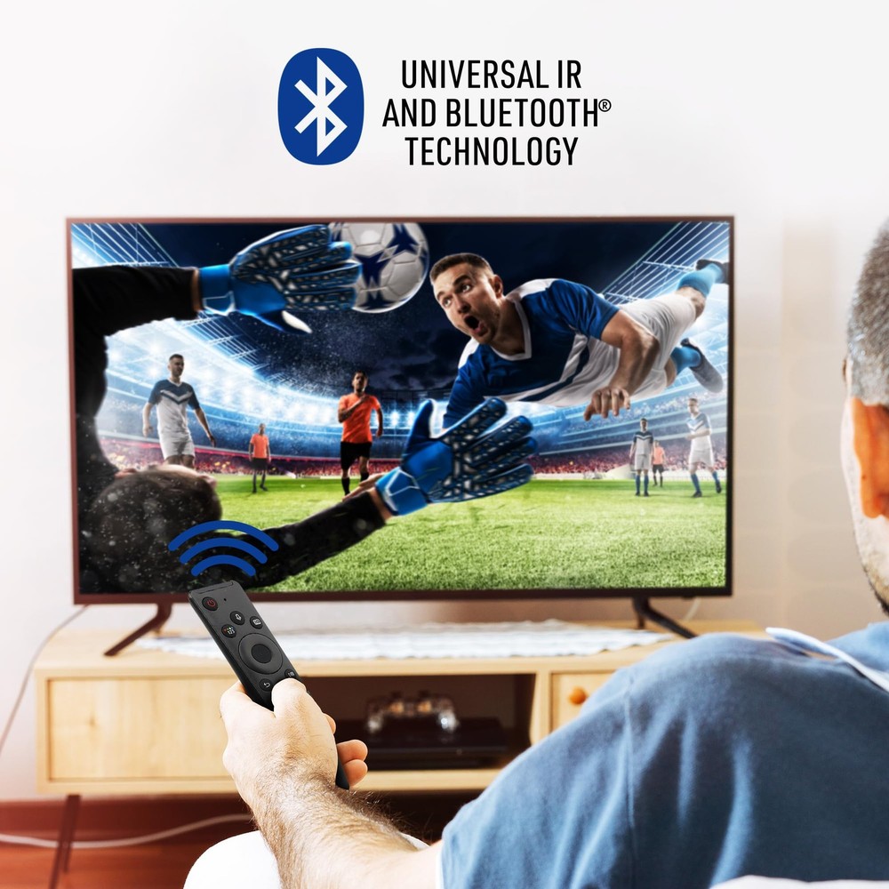 Replacement Remote Compatible with Samsung Smart TV - Universal Black