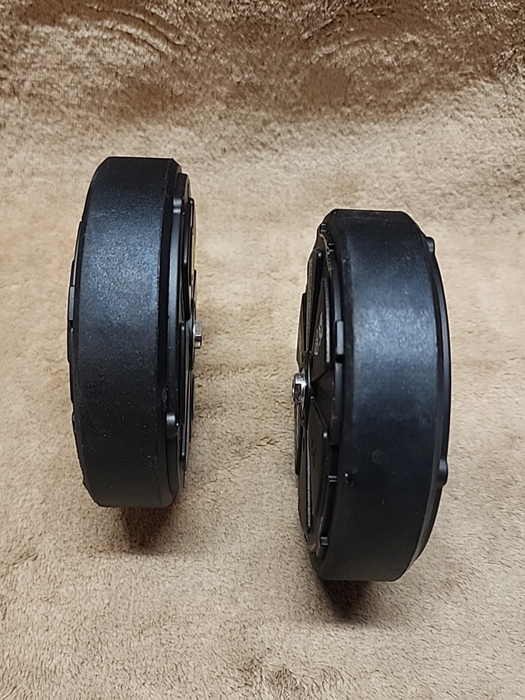 Pair: Gatekeeper Systems W-9470A Remote Controlled Locking 5" Wheel Replacement