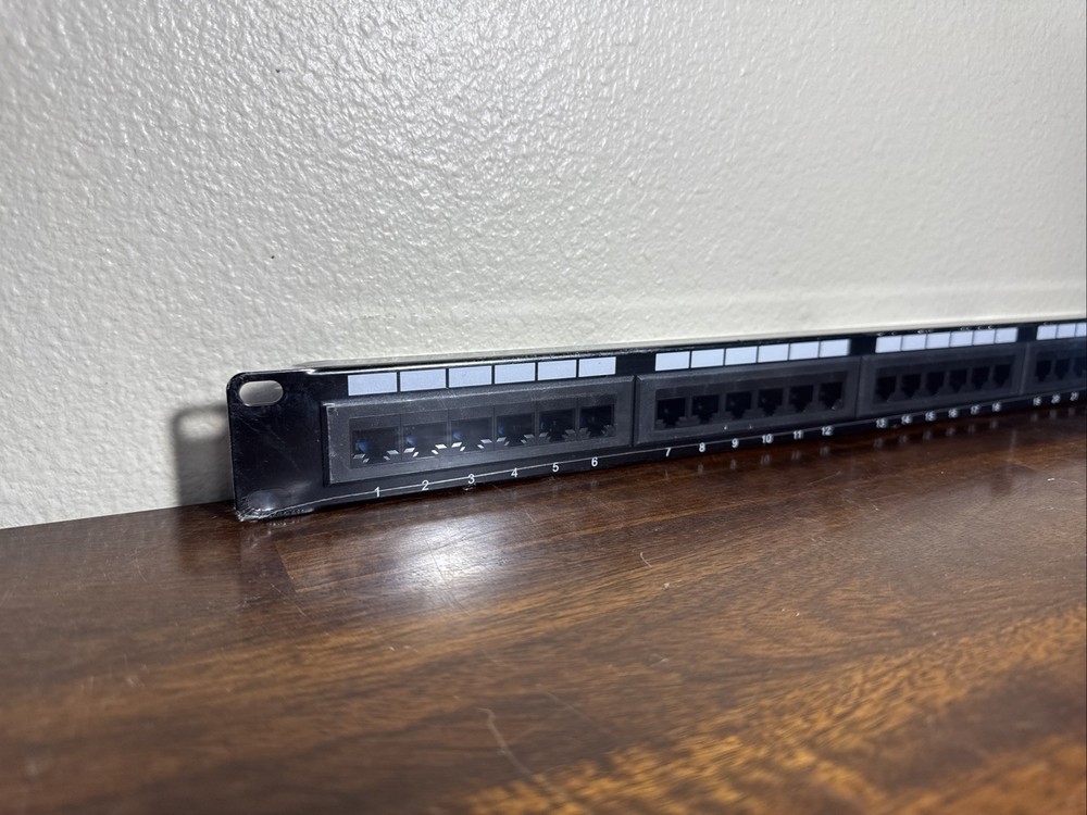 P24T-KDA C5E 24-Port Unshielded Patch Panel
