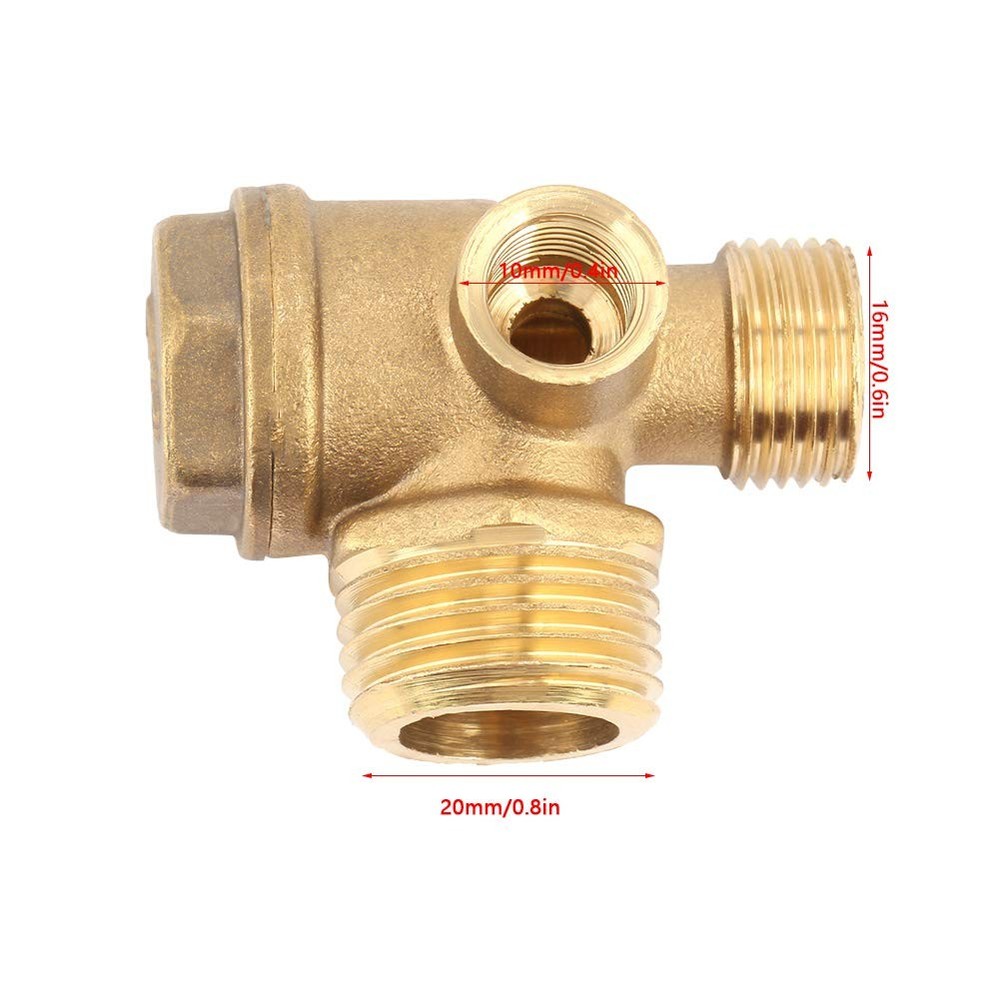 Husky Air Compressor Check Valve Replacement for Broken G1/8 inch