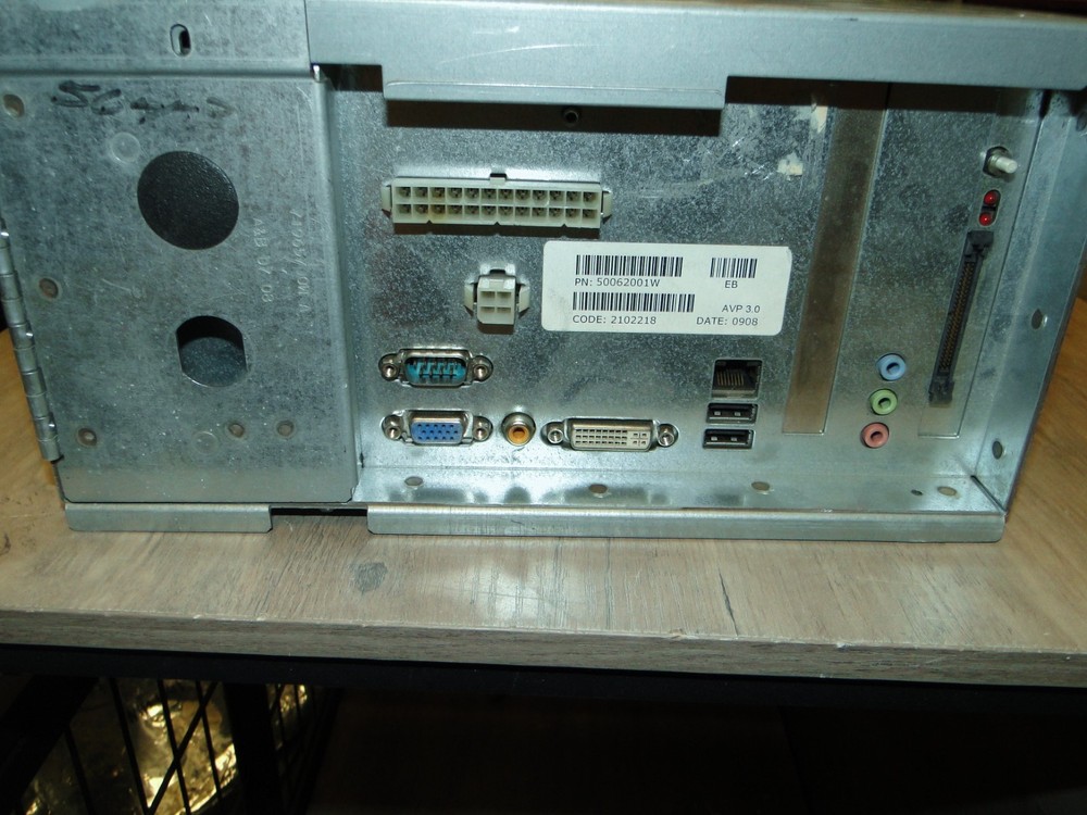 DFI technologies 50062100w CPU UNIT W/ COMPONENTS INSIDE UNTESTED READ