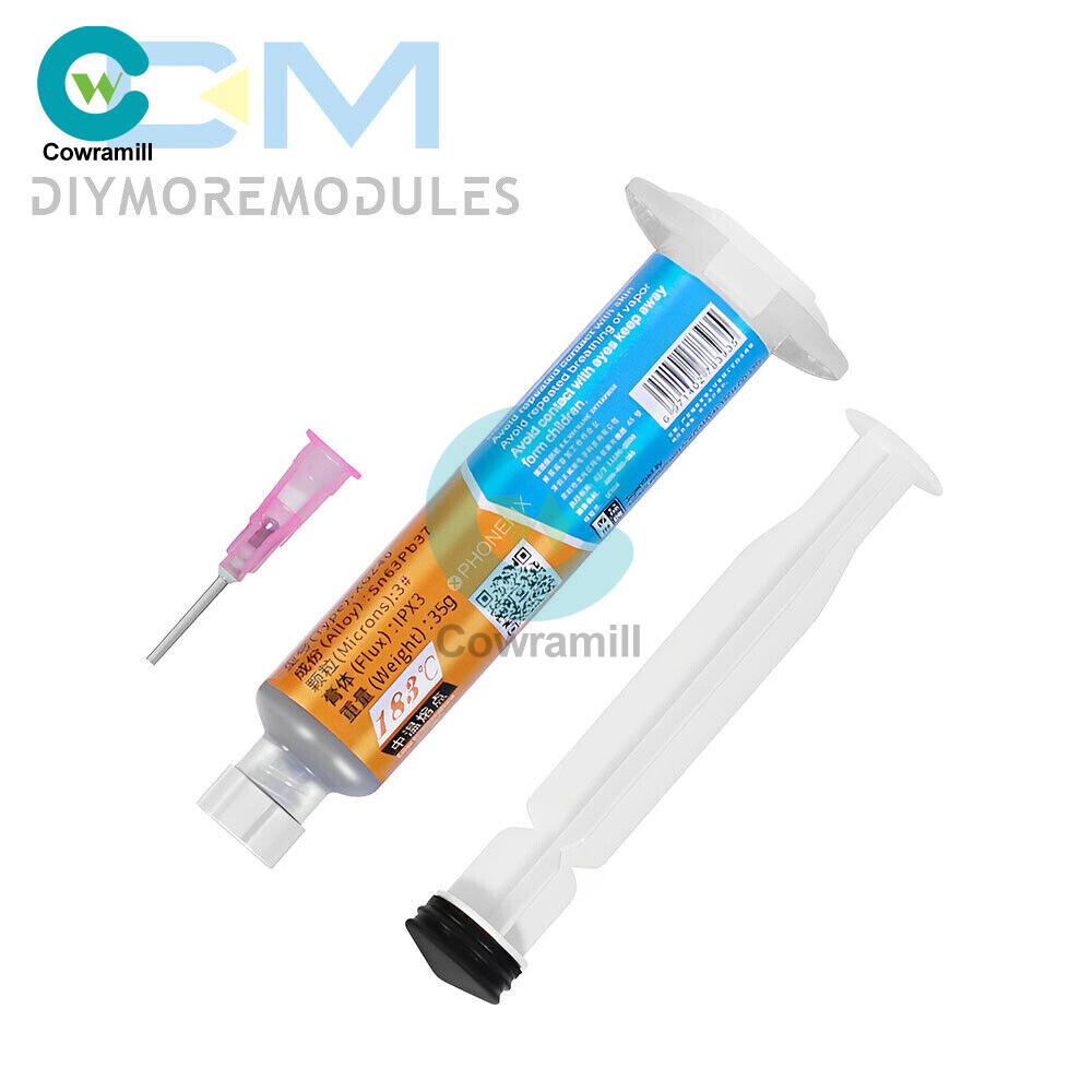 Flux for Welding 183℃ Solder Paste for SMD BGA IC PCB Computer Chips Repair