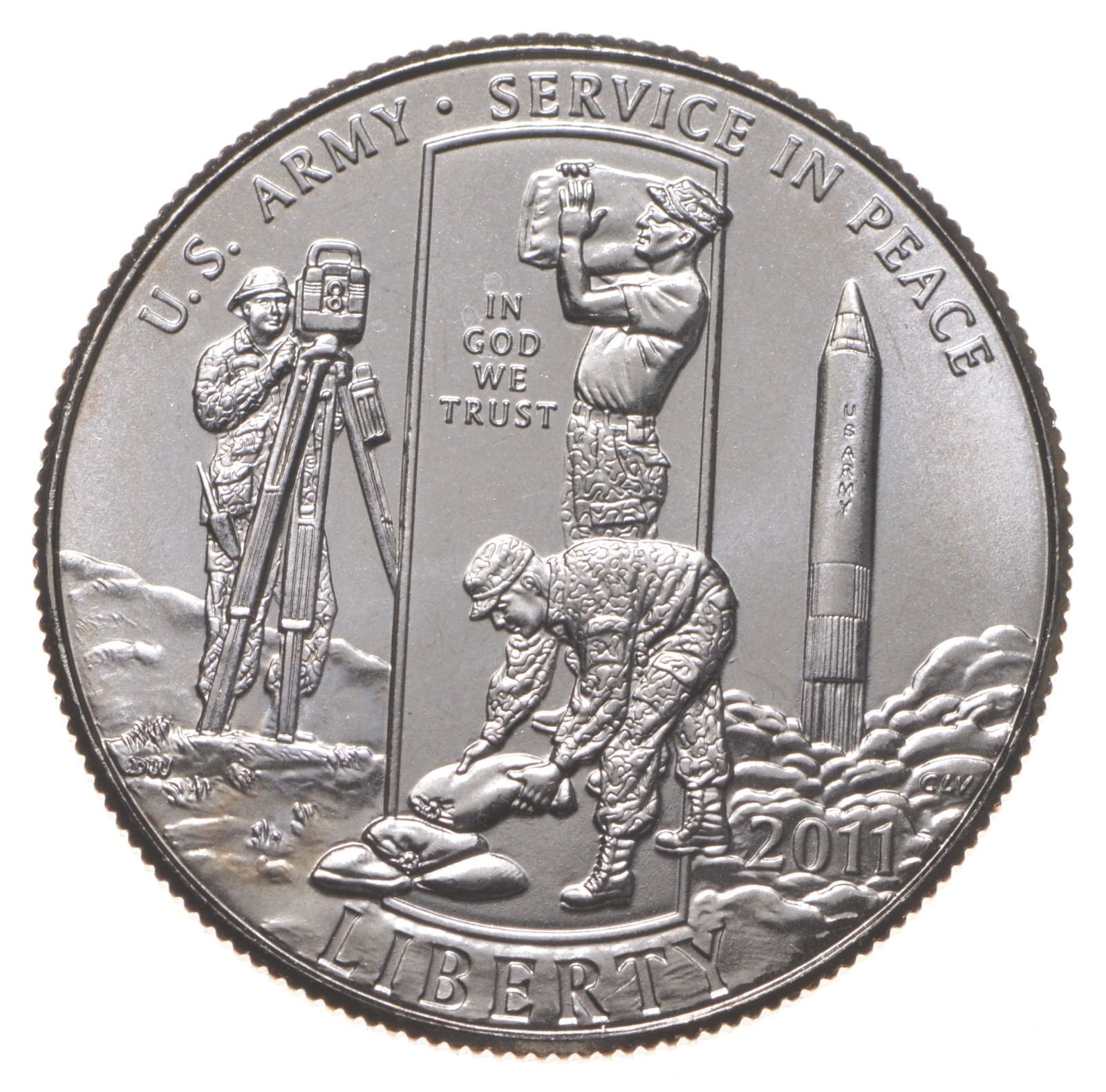 2011 Unc Army - Commemorative Half Dollar