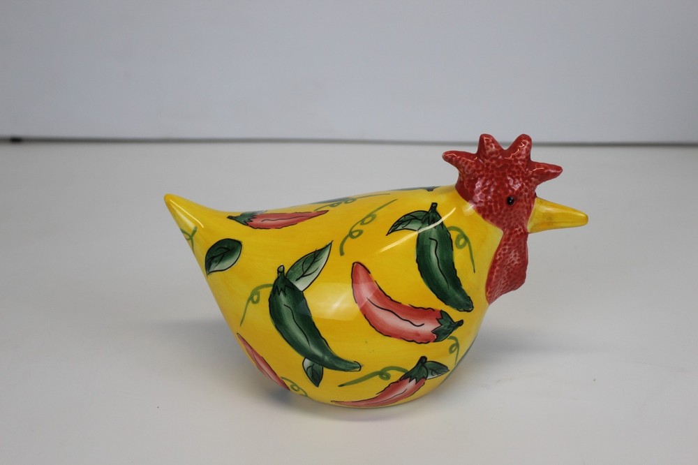 1999 Rooster Hand painted Ceramic Figure CBK, LTD used