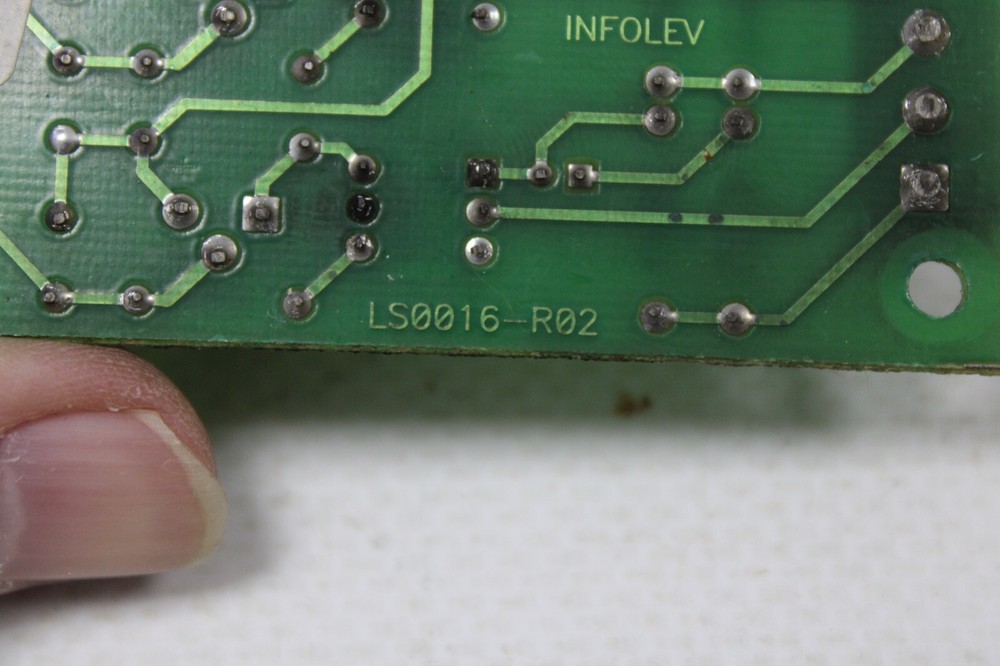 INFOLEV LS0016 R02 MC 0016 CIRCUIT BOARD