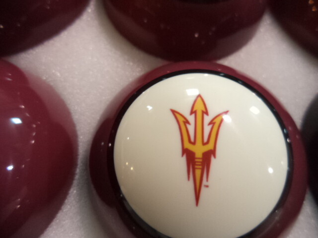 Arizona State Sun Devils Billiard Ball Set