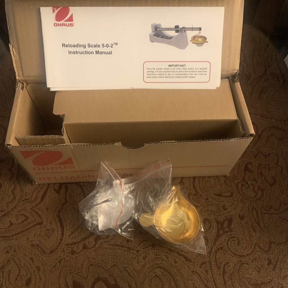 Oahus Reloading Scale 5-0-2 Pounds Reloading Scale