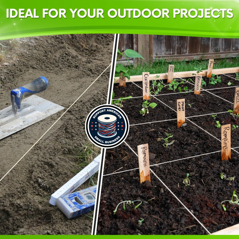 Bright White Twine String 18 Strong Nylon String 1000 Ft Length White String Fo