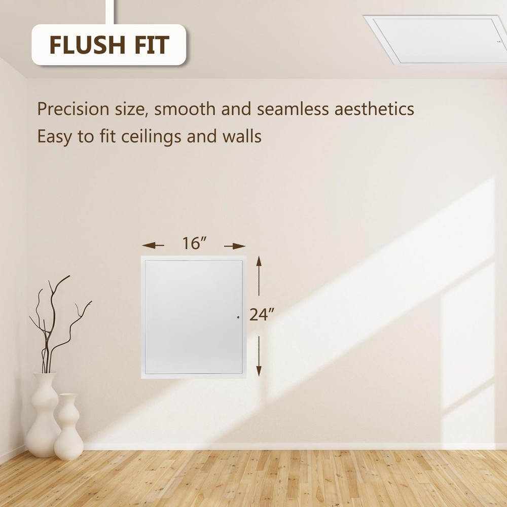 Thicken 1mm 16 x 24 Access Panel for Drywall,Attic Door, Ceiling Access Panel...