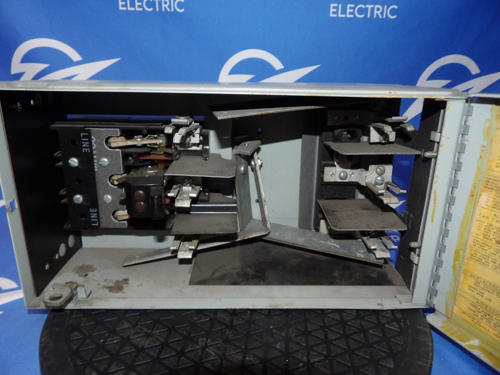 General Electric THFP363 100 Amp 600V Fused Panel Panelboard Switch + 1 Year ...