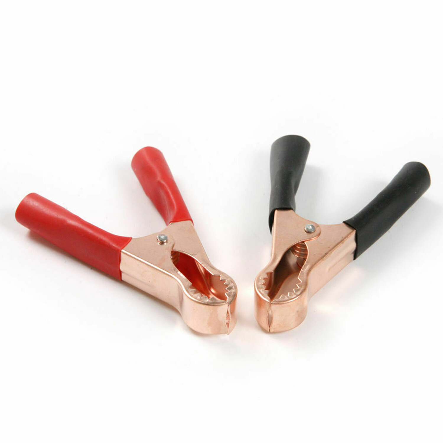 20pcs 80mm 50A Red & Black Car Battery Test Lead Clip Crocodile Alligator Clamps